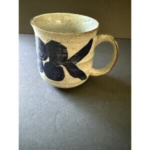 Action Genuine Stonewear Mug Made In Japan Blue Gray Cottagecore Farmhouse